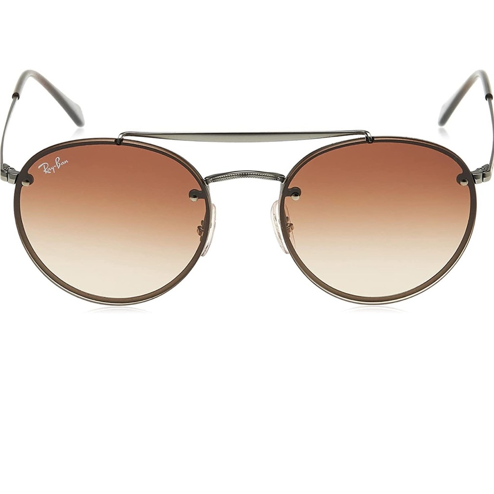 Ray-Ban Blaze Double Bridge Round Sunglasses